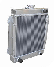 Load image into Gallery viewer, GPI Aluminum Radiator& FAN For 1970-1976 Nissan Datsun B110 1200 120Y B210 1.2L A12 I4 MT 1970 1971 1972 1973 1974 1975 1976