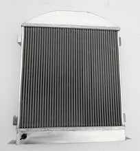 Load image into Gallery viewer, GPI 3 Row Aluminum Radiator & fan For 1928 1929 Ford Model A w/Flathead Engine V8