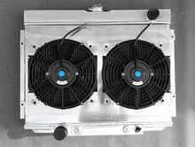 Load image into Gallery viewer, 3 Row Aluminum Radiator + Shroud Fan For 1967-1970 Ford Mustang Big Block 390 428 429 302 351 1967 1968 1969 1970
