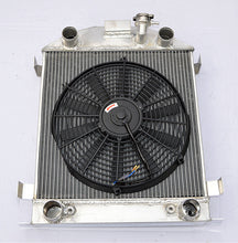 Load image into Gallery viewer, GPI 3 Row Aluminum Radiator & fan For 1928 1929 Ford Model A w/Flathead Engine V8