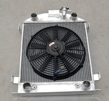 Load image into Gallery viewer, GPI 3 Row Aluminum Radiator & fan For 1928 1929 Ford Model A w/Flathead Engine V8