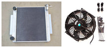 Load image into Gallery viewer, Aluminum Radiator + Fan For 1973-1978 Toyota Celica GT TA22 TA23 2T 1.6L MT 1974 1975 1976 1977