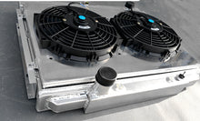Load image into Gallery viewer, 3 Row Aluminum Radiator + Shroud Fan For 1967-1970 Ford Mustang Big Block 390 428 429 302 351 1967 1968 1969 1970