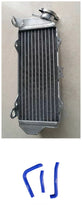 Load image into Gallery viewer, Aluminum Radiator & hose for 1985-2002 Kawasaki KMX 125 KMX125 1986 1987 1988 1990 1991 1992 2000 2001