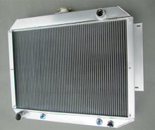 Load image into Gallery viewer, GPI 3 Core Aluminum Radiator & FANS for 1966-1970 Chrysler/Dodge Polara/Plymouth Fury 7.2L 1966 1967 1968 1969 1970