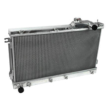 Load image into Gallery viewer, GPI Aluminum radiator & fans for 1990-1997 Mazda Eunos/Miata/MX-5 1.6i 1.8i B6ZE(RS) BP I4 1990 1991 1992 1993 1994 1995 1996 1997