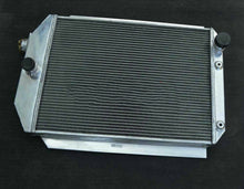Load image into Gallery viewer, Aluminum Radiator For 1937 Chevy Hot Street Rod 350 V8 W/Tranny ENGINE AT