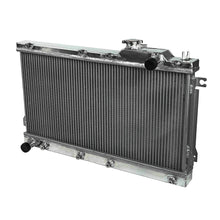 Load image into Gallery viewer, GPI Aluminum radiator & fans for 1990-1997 Mazda Eunos/Miata/MX-5 1.6i 1.8i B6ZE(RS) BP I4 1990 1991 1992 1993 1994 1995 1996 1997