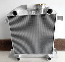 Load image into Gallery viewer, GPI Aluminum Radiator FOR 1932-1939 Ford Lowboy Chopped w/flathead V8 engine 1932 1933 1934 1935 1936 1937 1938 1939