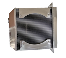 Load image into Gallery viewer, GPI 62MM Aluminum Radiator&Shroud&Fan For Morgan Plus Four / +4 2.1L 1964-1968 MT 1964 1965 1966 1967 1968