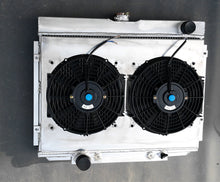 Load image into Gallery viewer, 3 Row Aluminum Radiator + Shroud Fan For 1967-1970 Ford Mustang Big Block 390 428 429 302 351 1967 1968 1969 1970