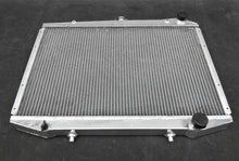 Load image into Gallery viewer, Aluminum Radiator & fan Fit 1986-1997 Nissan D21 Pathfinder Pickup E LE SE XE L4 V6 MT 1986 1987 1988 1989 1990 1991 1992 1993 1994 1995 1996 1997