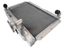 Load image into Gallery viewer, GPI 2 Row Aluminum Radiator& fans For 1955-1962 MG MGA 1500 1600 1622 DE LUXE 1.5L 1.6L 1955 1956 1957 1958 1959 1960 1961 1962