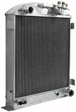 Load image into Gallery viewer, GPI Aluminum Radiator + Fan For FORD CHOPPED CHEVY ENGINE 1932