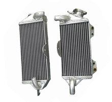 Load image into Gallery viewer, GPI Aluminum radiator + hose for Kawasaki KX500 KX 500 2-stroke 1998 1999 2000 2001 2002 2003 2004