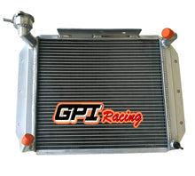 Load image into Gallery viewer, GPI 62MM ALUMINUM RADIATOR CUSTOM FOR MG MGA 1500,1600, 1622, DE LUXE MT 1955-1962 1955 1956 1957 1958 1959 1960 1961 1962