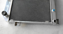 Load image into Gallery viewer, GPI Aluminum Radiator & fan For Jaguar Mark 2 Daimler 2.5L V8; V8-250 saloon XK 1962-1967 AT 1962 1963 1964 1965 1966 1967