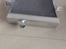 Load image into Gallery viewer, GPI Aluminum Radiator&Fan For Jaguar XK140 3.4L L6 1955 1956 1957 62MM CORE 3ROW