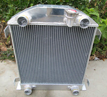 Load image into Gallery viewer, GPI 3 Row Aluminum Radiator For 1928 1929 Ford Model A w/Flathead Engine V8