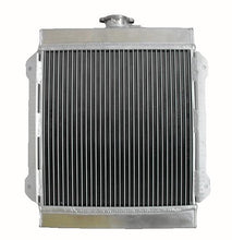 Load image into Gallery viewer, GPI Aluminum Radiator& FAN For 1970-1976 Nissan Datsun B110 1200 120Y B210 1.2L A12 I4 MT 1970 1971 1972 1973 1974 1975 1976