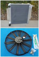 Load image into Gallery viewer, Aluminum Radiator + Fan For 1973-1978 Toyota Celica GT TA22 TA23 2T 1.6L MT 1974 1975 1976 1977