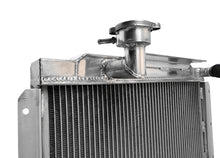 Load image into Gallery viewer, GPI 2 Row Aluminum Radiator& fans For 1955-1962 MG MGA 1500 1600 1622 DE LUXE 1.5L 1.6L 1955 1956 1957 1958 1959 1960 1961 1962