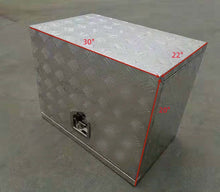 Load image into Gallery viewer, 30"X20"X22" ATV Trailer Truck Pickup Underbody Underbed Tongue Tool Box Storage