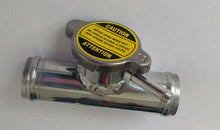 Load image into Gallery viewer, GPI (32MM) In Line Aluminum Radiator Hose Filler Neck&Cap 1-1/4" 1.25" Hose New