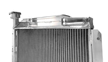 Load image into Gallery viewer, GPI 2 Row Aluminum Radiator& fans For 1955-1962 MG MGA 1500 1600 1622 DE LUXE 1.5L 1.6L 1955 1956 1957 1958 1959 1960 1961 1962