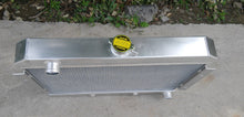 Load image into Gallery viewer, GPI 3 ROW Aluminum Radiator & Shroud & fans For 1972-1986 Jeep CJ GM Chevy Config Conversion 1970 1971 1972 1973 1974 1975 1976 1977 1978 1979 1980 1981 1982 1983 1984 1985 1986