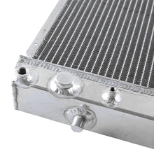 Load image into Gallery viewer, GPI Aluminum Radiator & FAN FOR 1986-1992 Toyota Supra 3.0L Turbo MA70 MK3 SOARER MZ20 7MGT MT 1986 1987 1988 1989 1990 1991 1992