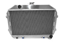 Load image into Gallery viewer, GPI 3 ROW Aluminum Radiator & fans FOR 1970-1975 Nissan Datsun 240Z 260Z L24 L26 AT 1970 1971 1972 1973 1974 1975