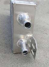 Load image into Gallery viewer, GPI Air to water aluminum intercooler liquid heat exchanger SILVER Overall size: 23.5x6.75x2.75(end-tank) inch