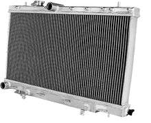 Load image into Gallery viewer, GPI Aluminum radiator & fans for 2002-2007 Subaru Impreza WRX GDA/GGA;STI GDB/GGB EJ20 2002 2003 2004 2005 2006 2007