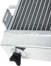 Load image into Gallery viewer, GPI Aluminum Radiator & Fans for 1991-2001 Jeep Wrangler Cherokee XJ SE Comanche MJ 2.5/4.0 242 150 1992 1993 1994 1995 1996 1997 1998 1999 2000