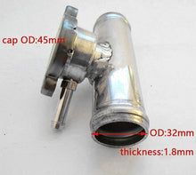 Load image into Gallery viewer, GPI (32MM) In Line Aluminum Radiator Hose Filler Neck&Cap 1-1/4" 1.25" Hose New