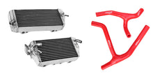 Load image into Gallery viewer, GPI Aluminum Radiator+ hose FOR 2006-2008 Kawasaki KX450F KXF450 KX 450 F 2006 2007 2008