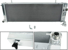 Load image into Gallery viewer, GPI Aluminum Radiator & Fans for 1991-2001 Jeep Wrangler Cherokee XJ SE Comanche MJ 2.5/4.0 242 150 1992 1993 1994 1995 1996 1997 1998 1999 2000