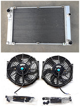 Load image into Gallery viewer, GPI 42MM Aluminum Radiator & fans Fit 1986-1991 Porsche 944 2.5L TURBO S2 3.0L NA M/T 1986 1987 1988 1989 1990 1991