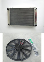 Load image into Gallery viewer, GPI 62MM CORE aluminum radiator +FAN FOR 1978–1981 Triumph TR8 TR 8 3.5L V8 1978 1979 1980 1981