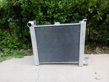Load image into Gallery viewer, GPI 3 core aluminum radiator & fan for 1963-1972 CORVETTE C2 C3 5.3 5.4 5.7 6.5 7.0 7.4 V8 MT 1963 1964 1965 1966 1967 1968 1969 1970 1971 1972