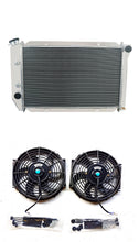Load image into Gallery viewer, GPI Aluminum Radiator + Fan For 1969-1973 DPI381 Ford Mustang Cougar /Ford / Lincoln 1969 1970 1971 1972 1973