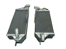 Load image into Gallery viewer, GPI Aluminum radiator + hose for Kawasaki KX500 KX 500 2-stroke 1998 1999 2000 2001 2002 2003 2004