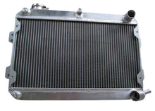 Load image into Gallery viewer, Aluminum radiator + shroud + fans for 1979-1985 Mazda RX7 SA/FB S1 S2 S3 12A/13B 1979 1980 1981 1982 1983 1984 1985