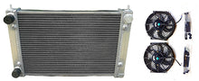 Load image into Gallery viewer, GPI Aluminum radiator& FAN for 1982-1992 VW Golf MK2 MK II 1.6 8V and 1.8 16V MT 1982 1983 1984 1985 1986 1987 1988 1989 1990 1991 1992