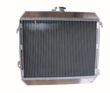 Load image into Gallery viewer, 3 Row 56mm aluminum radiator for NISSAN DATSUN 510 610 710 720 L20B Manual MT, 74-79 1974 1975 1976 1977 1978 1979