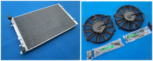 Load image into Gallery viewer, ALUMINUM RADIATOR + FAN 1999-2002 Volkswagen Golf MT Turbo MK4 Dual Pass 2001