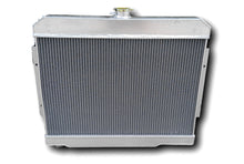 Load image into Gallery viewer, GPI 3 ROW Aluminum Radiator & Shroud & fans For 1972-1986 Jeep CJ GM Chevy Config Conversion 1970 1971 1972 1973 1974 1975 1976 1977 1978 1979 1980 1981 1982 1983 1984 1985 1986