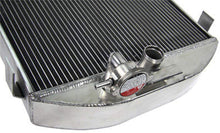 Load image into Gallery viewer, GPI 3 ROW 62MM Aluminum Radiator & FAN For Ford Chopped Ford V8 Hi-Boy Grill SHORTER 1932 AT