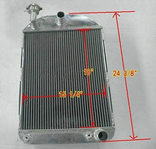 Load image into Gallery viewer, GPI 3 Row Aluminum Radiator for 1932-1937 FORD MODEL Y/MODEL-Y AT/MT 1932 1933 1934 1935 1936 1937